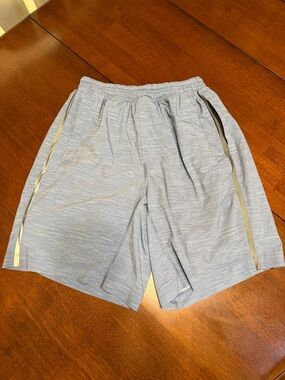 Lululemon Mens Surge Short Mens Medium 6" Inseam Compression Liner Blue Gym